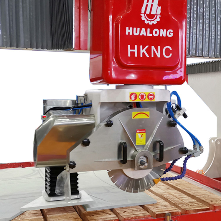 Máy móc HUALONG Máy cưa cầu đa năng dòng HKNC Máy cắt đá CNC 5 trục cho mặt bàn bằng đá cẩm thạch granit