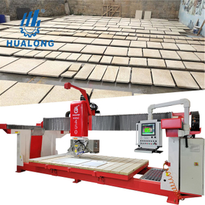 Hualong HSNC-450 Máy cắt đá mài cầu CNC nghiêng 45 độ tự động