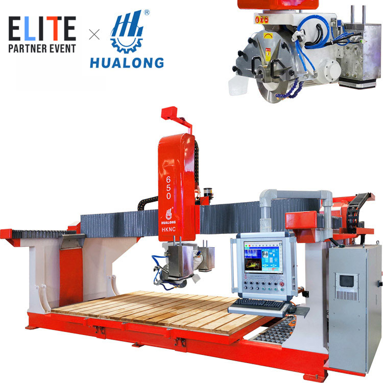 Bộ định tuyến CNC 5 trục Máy cắt đá hoa cương bằng đá cẩm thạch để khắc chìm Máy cắt tấm phay