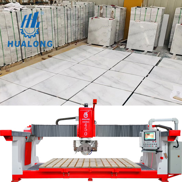 Máy cắt đá cầu bằng đá hoa cương CNC hiệu quả cao HSNC-450